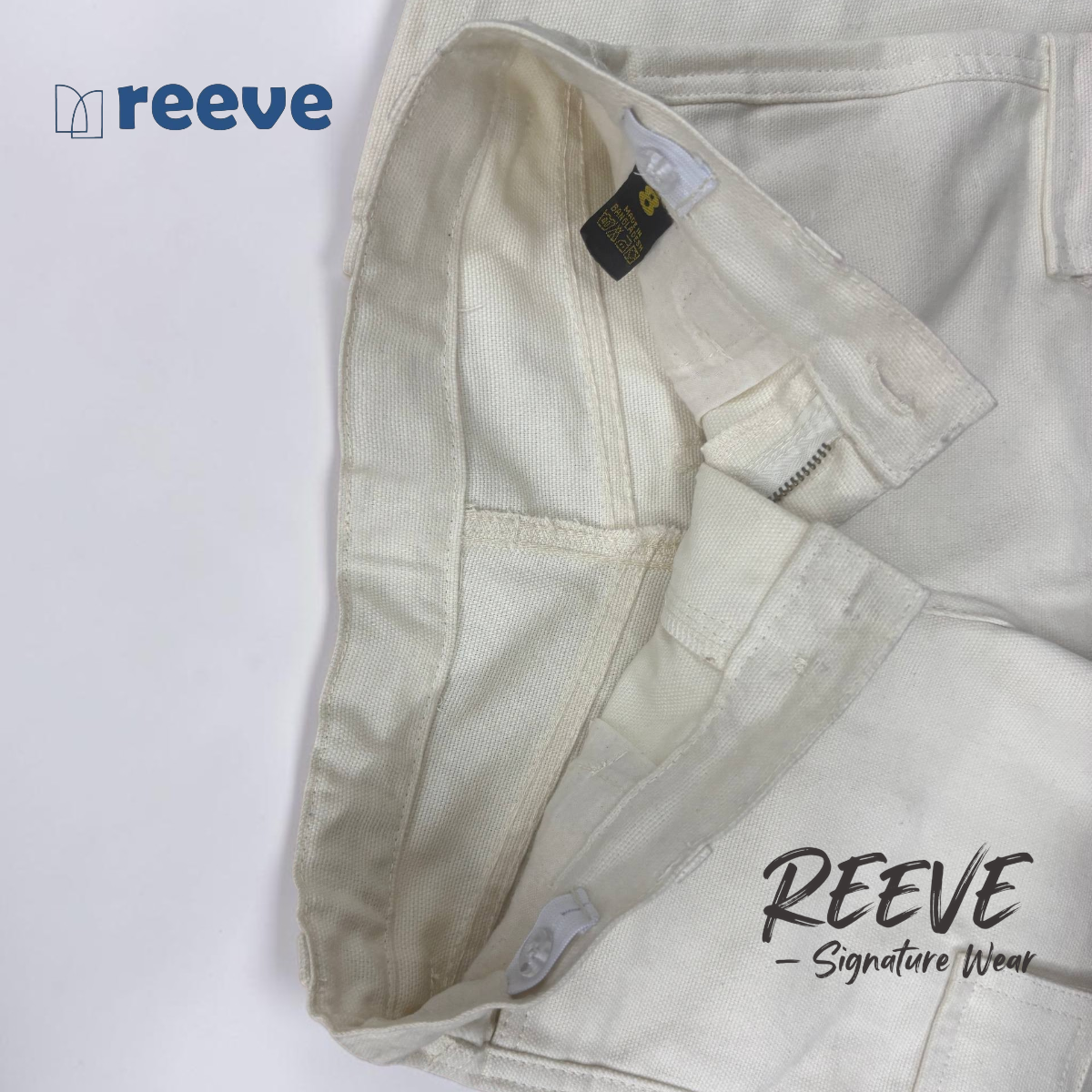 REEVE Signature Baggy Canvas Cargo