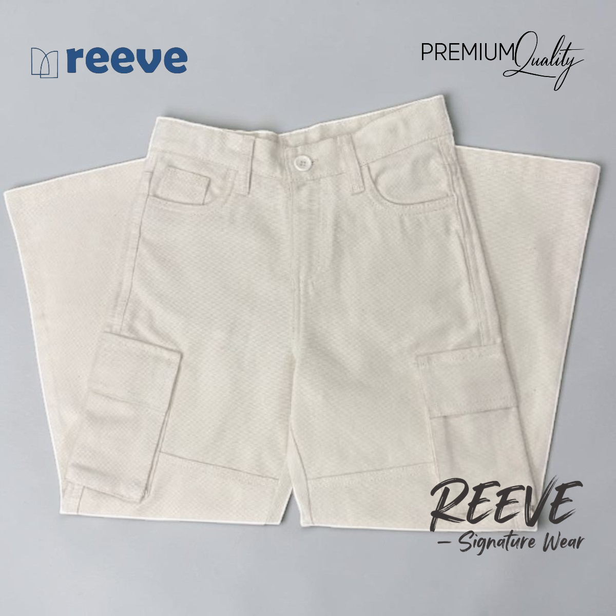 REEVE Signature Baggy Canvas Cargo