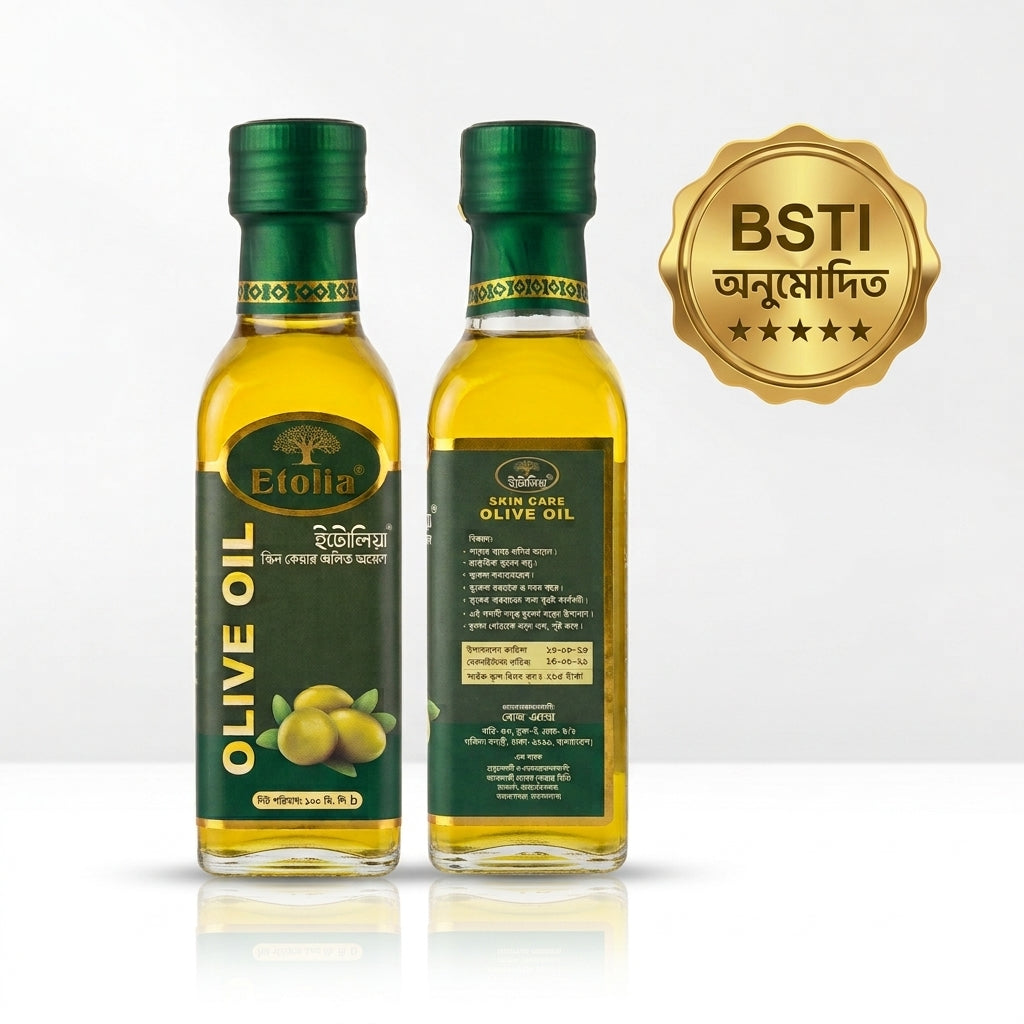 Etolia Skin Care Olive Oil - 100ml (BSTI Certified)